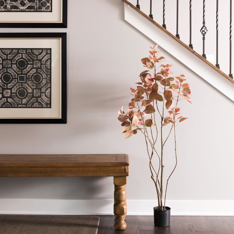 Artificial Foliage Cotinus Coggyria Tree in Pot & Reviews Birch Lane